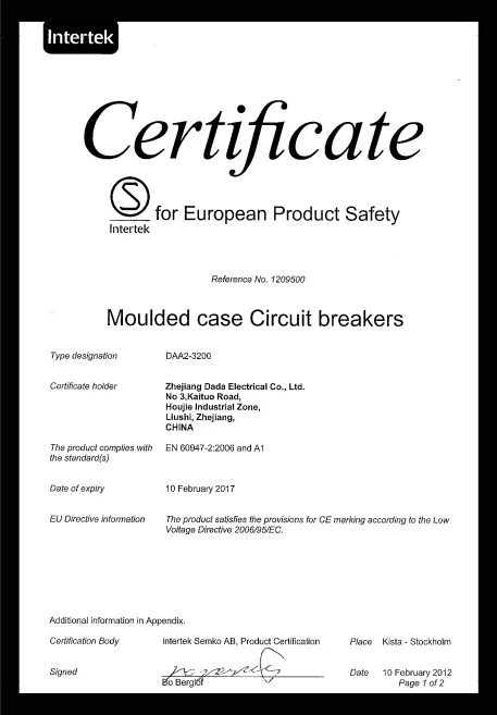 2000A Air Circuit Breaker